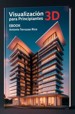 Portada del ebook Visualización 3D para Principiantes – Guía Completa de ANIMA Audiovisual