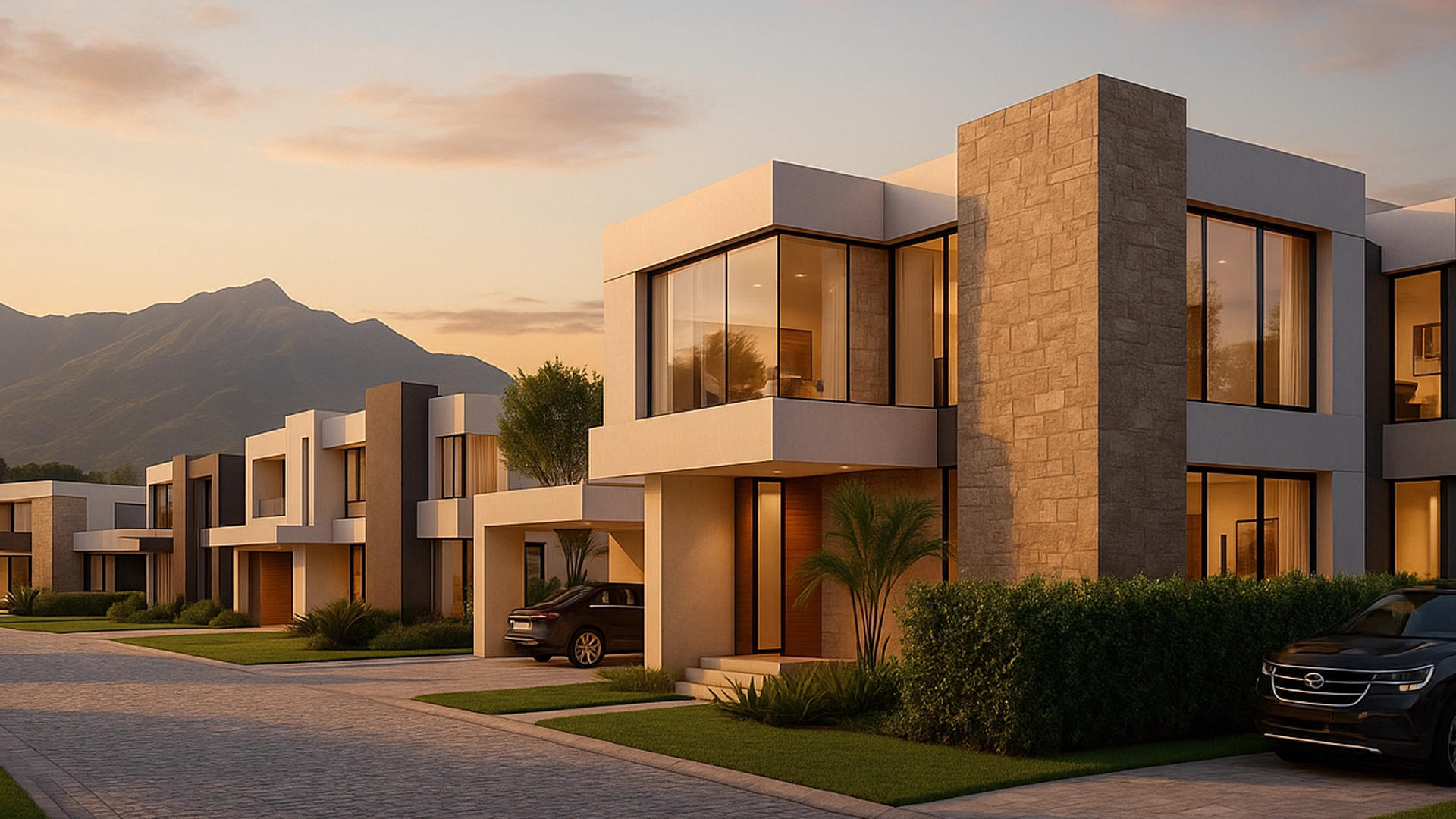 Render 3D de urbanismo profesional
