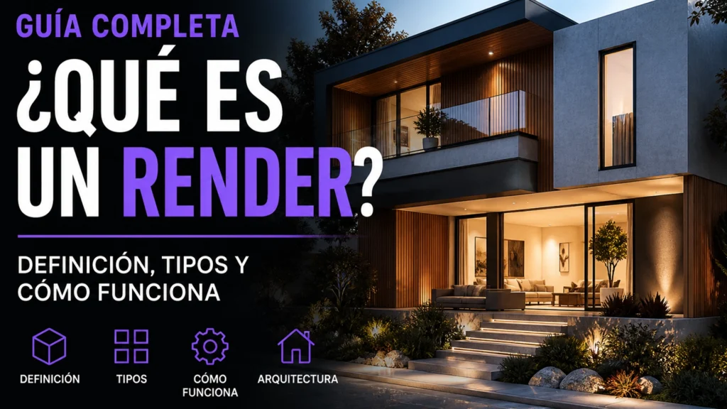 Qué es un render: definición, tipos y cómo funciona
