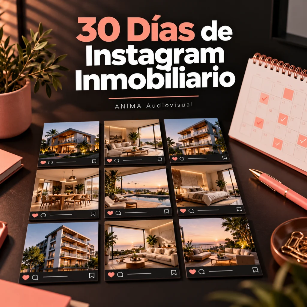 30 Días de Instagram Inmobiliario — ANIMA Audiovisual