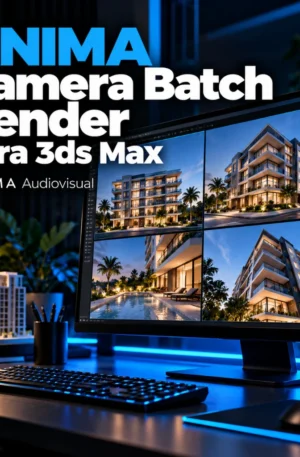 ANIMA Camera Batch Render — 3ds Max — ANIMA Audiovisual