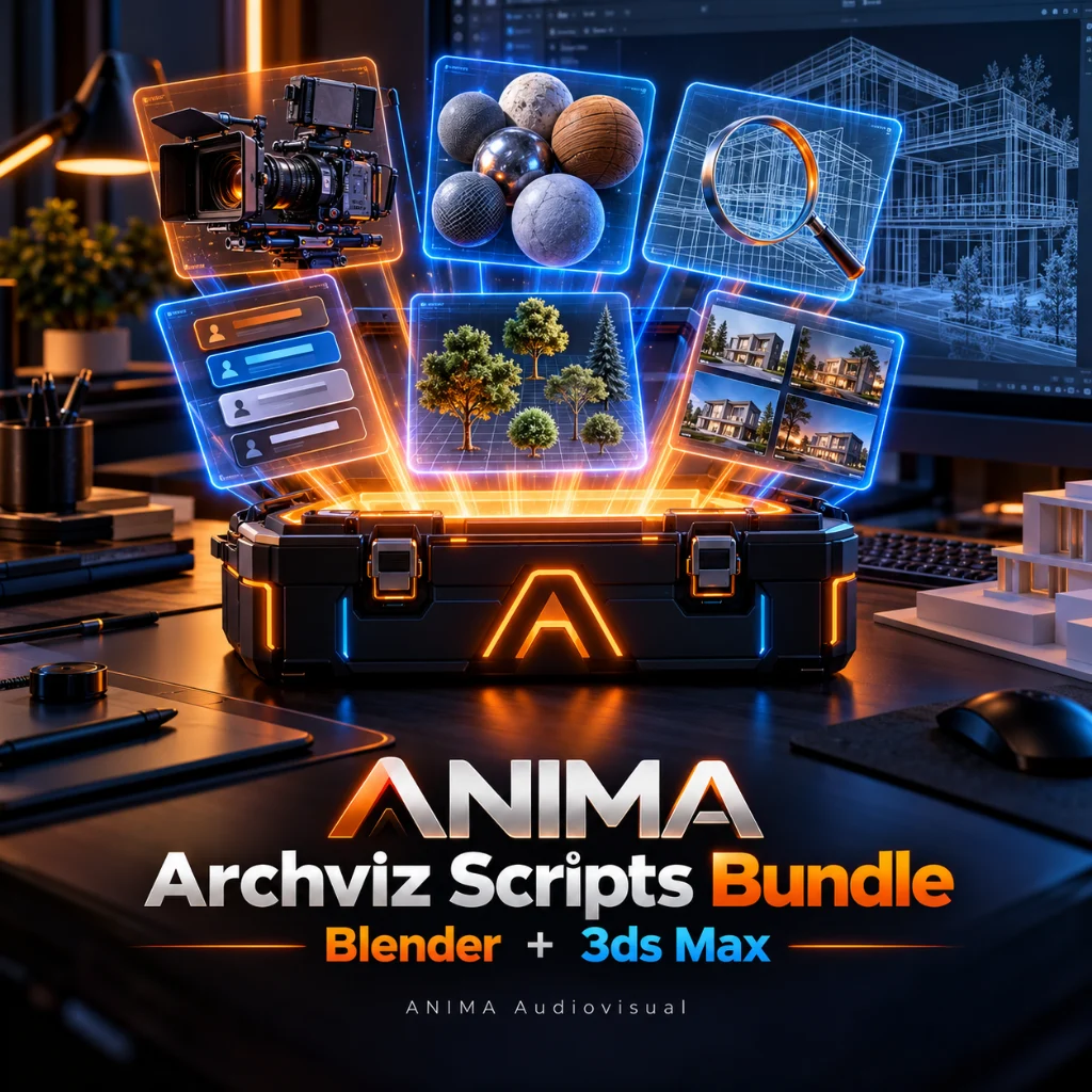 Pack de productos ANIMA Audiovisual