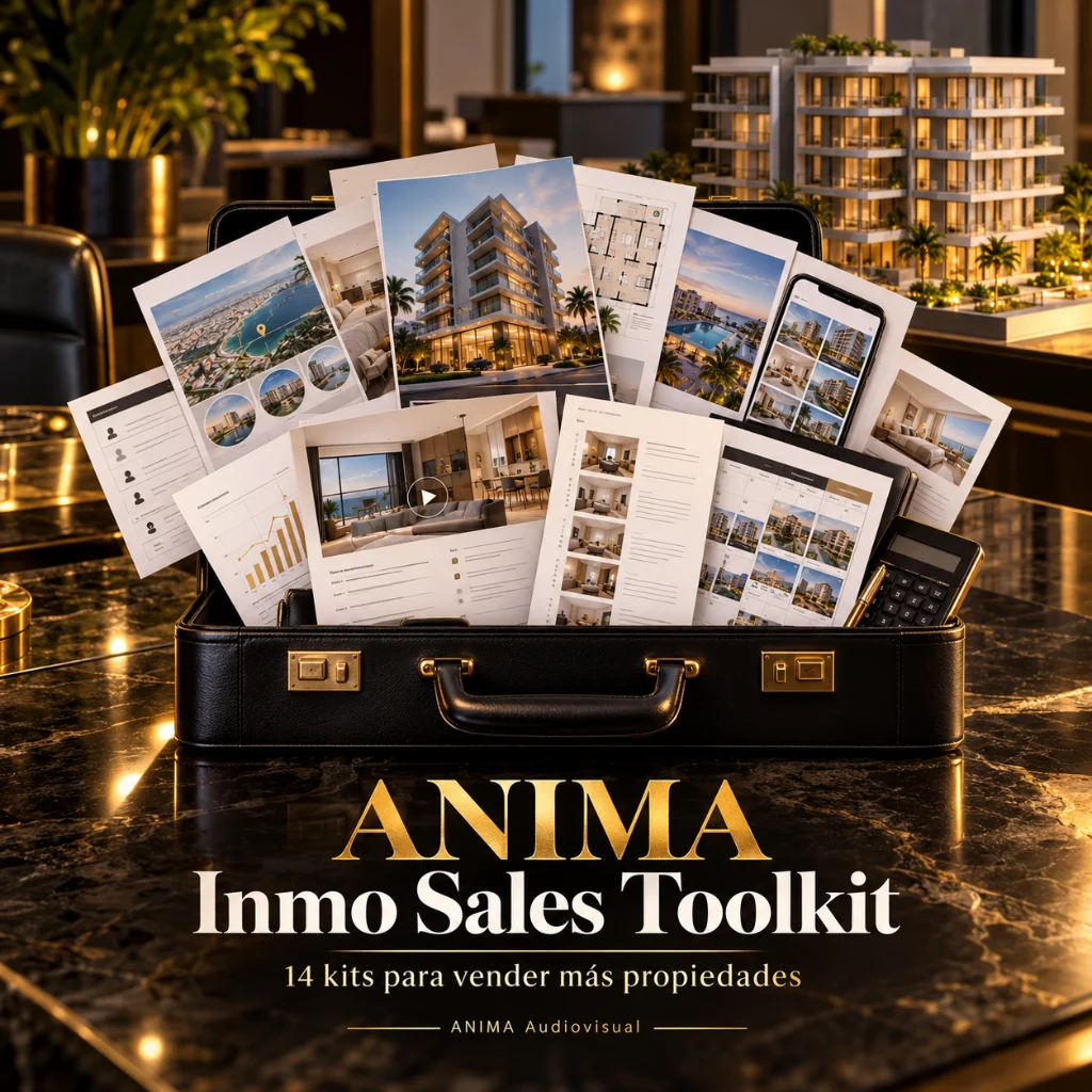 Pack de productos ANIMA Audiovisual
