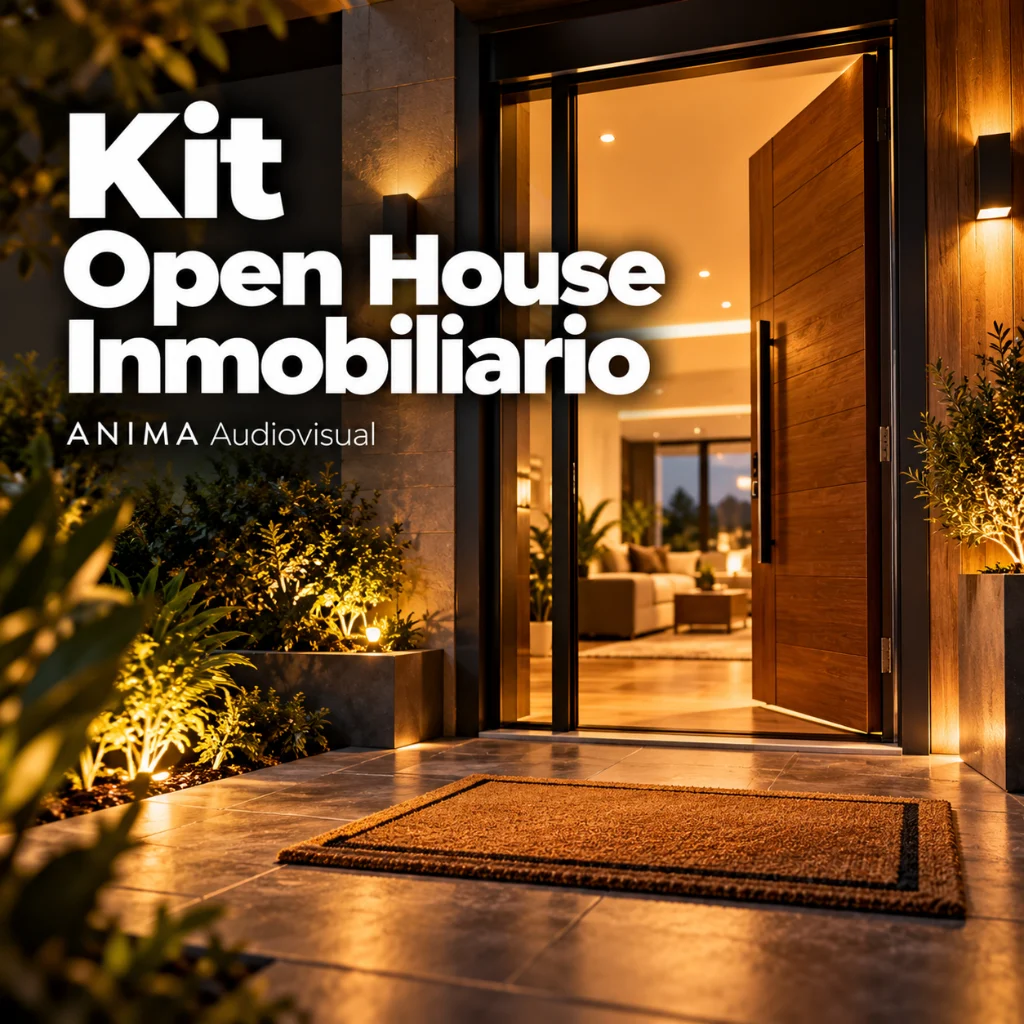 Kit Open House Inmobiliario — ANIMA Audiovisual