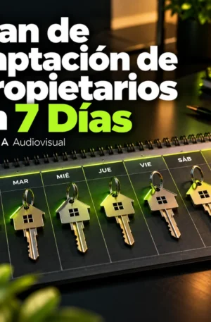 Plan de Captación de Propietarios en 7 Días — Guía y Plantillas Inmobiliarias — ANIMA Audiovisual