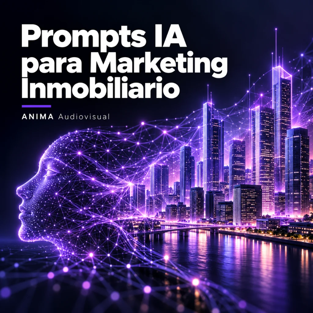 Prompts IA para Marketing Inmobiliario — ANIMA Audiovisual