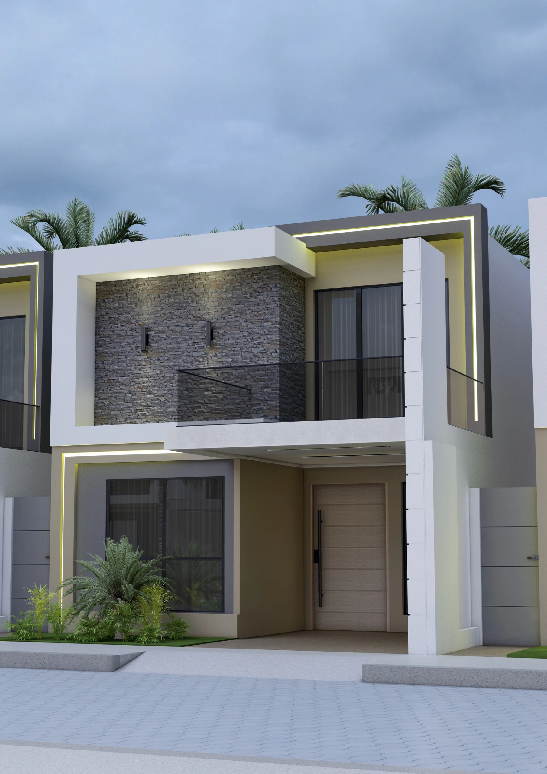 Render interior Luz Premium
